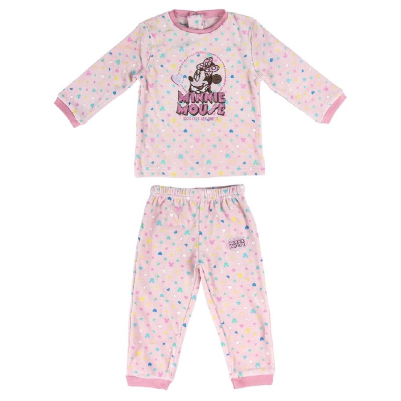 4685 DISNEY PIJAMA BEBE 2 PZAS TUNDOSADO MINNIE 4685 DISNEY PIJAMA BEBE 2 PZAS TUNDOSADO MINNIE
