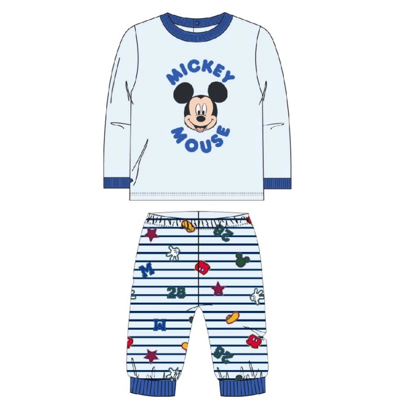 6157 MICKEY PIJAMA BEBE 2 PZAS TERCIOPELO 6157 MICKEY PIJAMA BEBE 2 PZAS TERCIOPELO