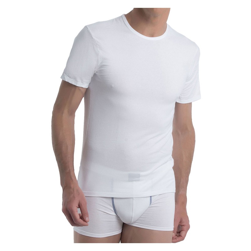 Blanco A040W ABANDERADO CAMISETA HOMBRE ALG LYCRA MC CREDONDO X-TEMP Foto 8079 Blanco A040W ABANDERADO CAMISETA HOMBRE ALG LYCRA MC CREDONDO X-TEMP Foto 8079