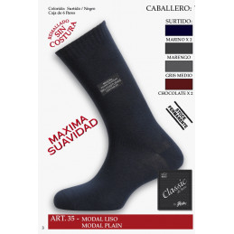 35 RODFER CALCETIN CRO MODAL LISO ADAPTABLE