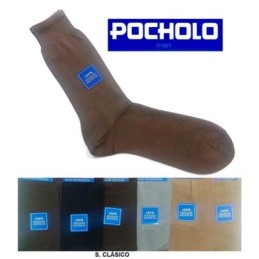 1302 POCHOLO CALCETIN HOMBRE HILO DE ESCOCIA