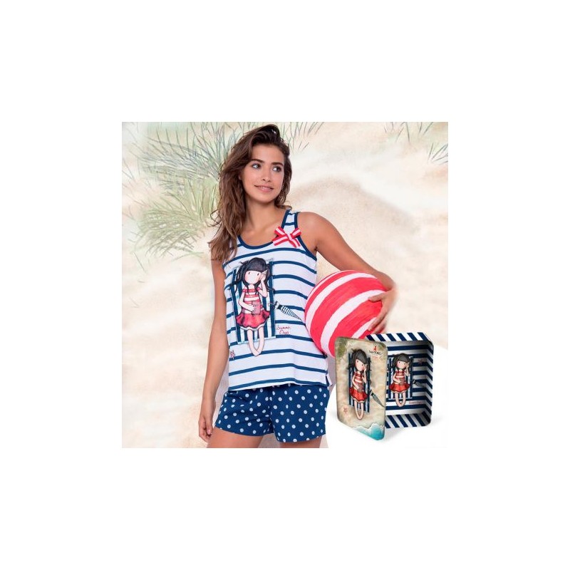 54447 SANTORO PIJAMA MUJER TIRANTES SUMMER DAYS Foto 8919 54447 SANTORO PIJAMA MUJER TIRANTES SUMMER DAYS Foto 8919