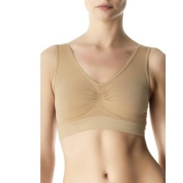 BRASSIERE WELLNESS PM  POMPEA TOP MICROFIBRA SIN COSTURAS 89631330