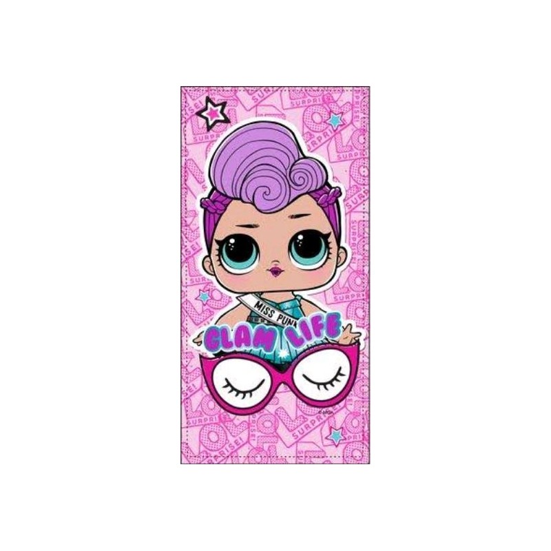 ET4232 LOL SURPRISE TOALLA PLAYA ALGODON 70x140 ET4232 LOL SURPRISE TOALLA PLAYA ALGODON 70x140
